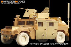 Voyager Model PEA232 Modern USMC HUMVEE M1114 Space Amour (GP) 1/35 – immagine 4