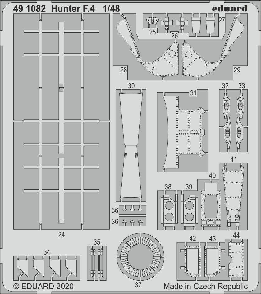 Eduard 491082 Hunter F.4 1/48 AIRFIX – image 2