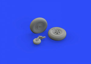 Eduard 648412 Typhoon Mk. Ib wheels early EDUARD, HASEGAWA 1/48 – zdjęcie 3