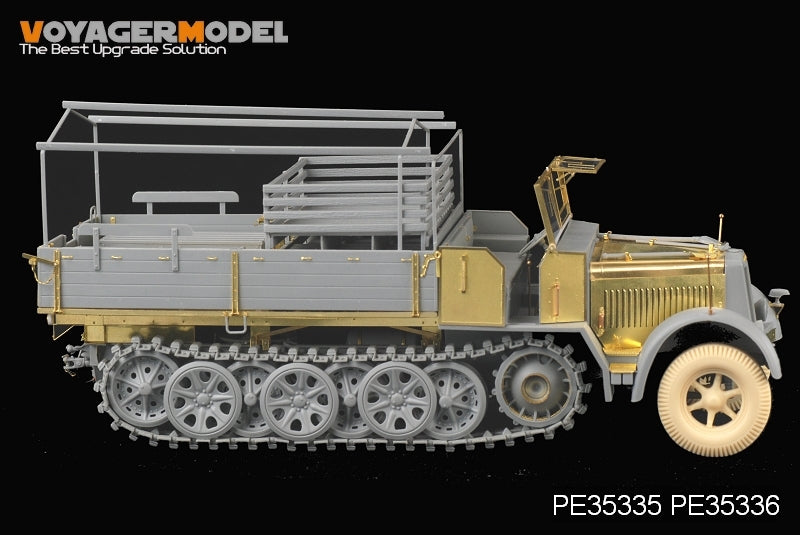Voyager Model PE35335 WWII German Sd.Kfz.7 8t Late Production For DRAGON 6562 1/35 – obrázek 15