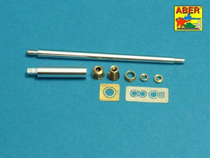 Aber 35L-243 Barrel for German 8,8cm Kw.K 43 (L/71) gun used on Tiger B Henschel-Turm 1/35