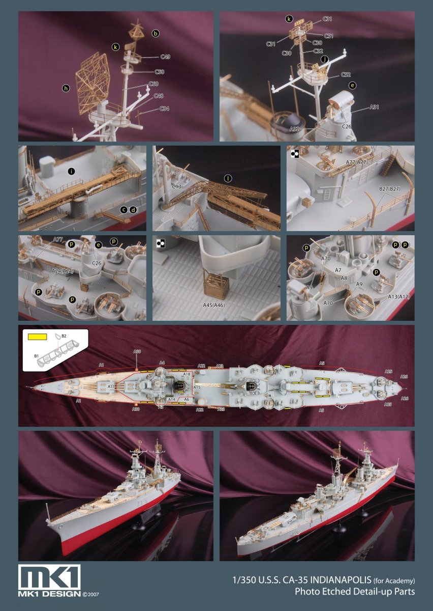 MK1 Design MD-35027 Indianapolis Asic Academy 1/350 – image 7