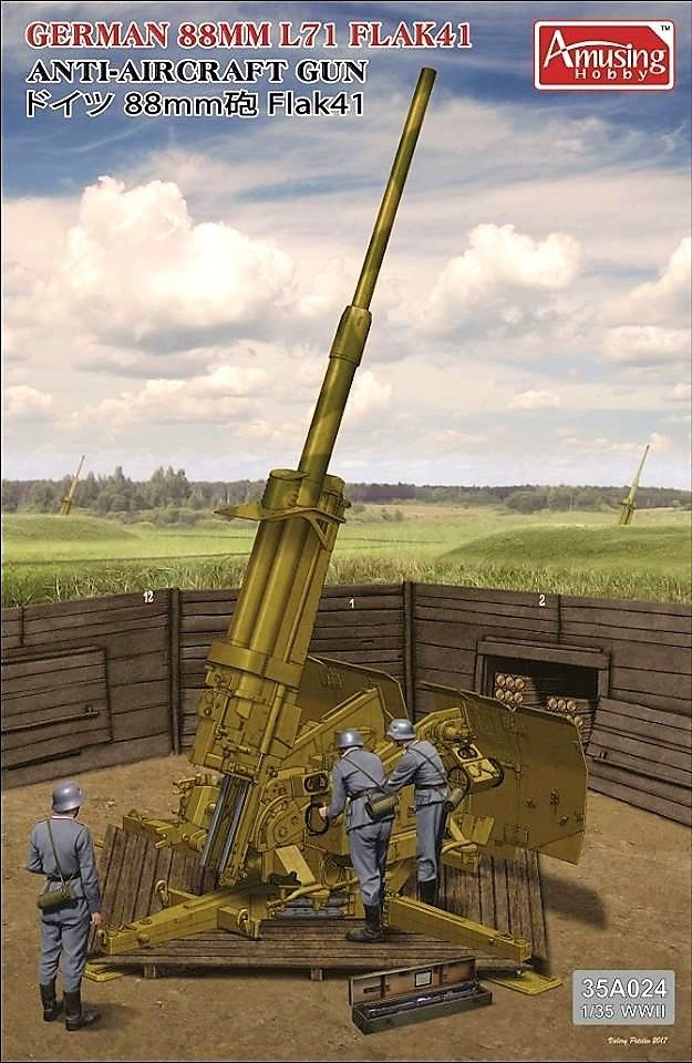 Amusing Hobby 35A024 8.8cm L/71 Flak41 (1/35)