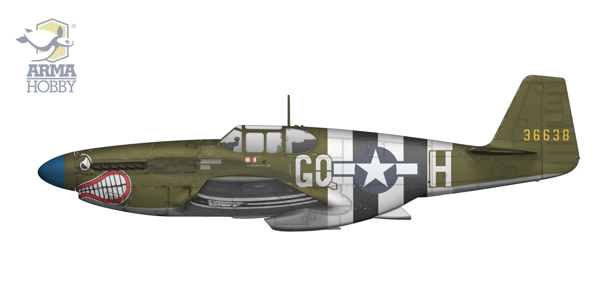 Arma Hobby 70069 P-51 B Mustang Deluxe Set 1/72 – image 7