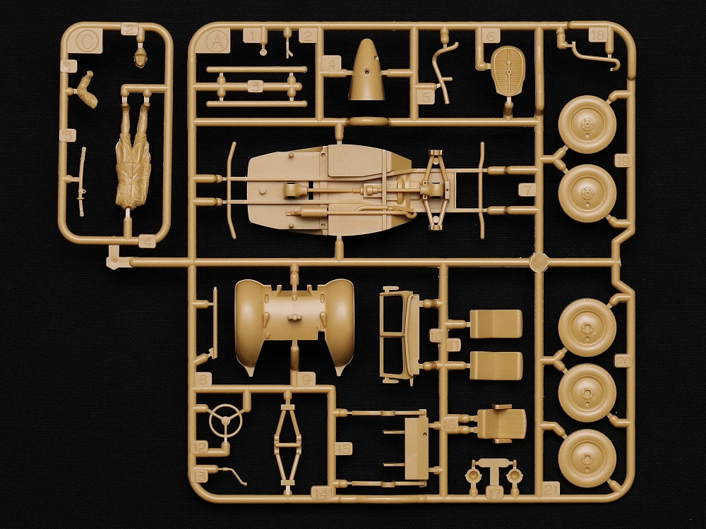 Tamiya 25217 Mitsubishi Ki-46 III Type 100 &amp;amp; 4X4 Light Vehicle Kurogane Set 1/48 – obrázek 12