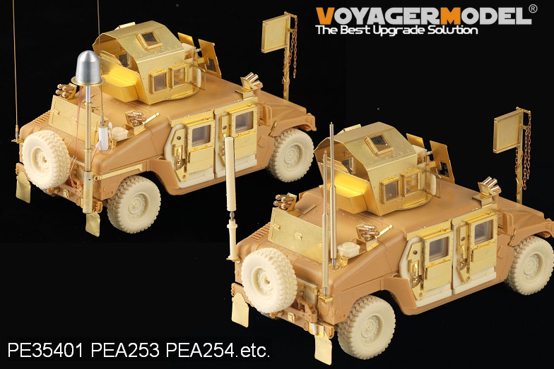 Voyager Model PEA253 Modern HUMVEE electronic Antennas set (GP) 1/35 – image 7