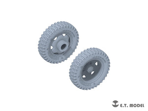 ET Model P35-137 WWII German Steyr Type1500A/1500A-1 Sagged wheels For TAMIYA Kit 1/35 – imagen 4