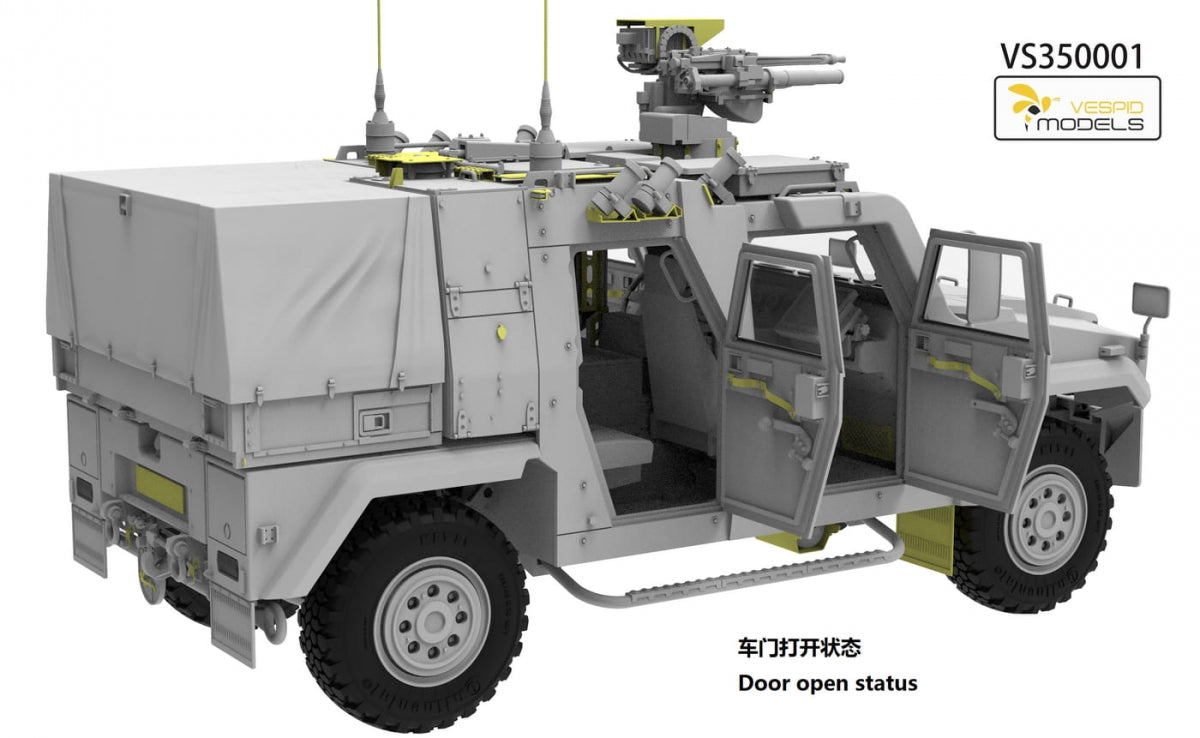 Vespid Models VS350001S German Utility Vehicle 2011 Production Eagle IV ( DELUX EDITION ) 1/35 – zdjęcie 10