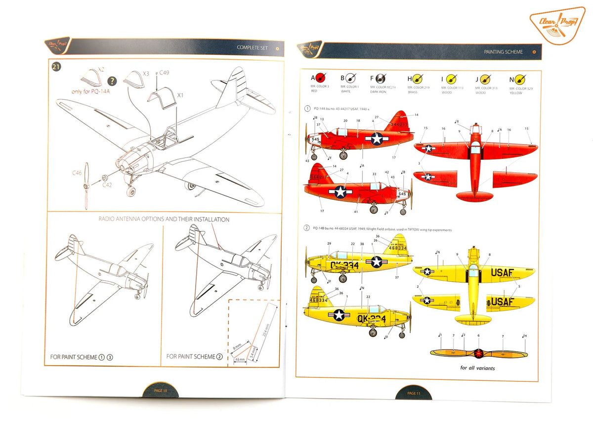 Clear Prop! CP72036 Culver PQ-14 A/B 1/72 – image 10