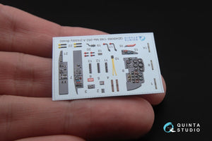 Quinta Studio QD48089 Me-262A 3D-Printed &amp;amp; colored Interior on decal paper (for HobbyBoss kit) 1/48 – Bild 4