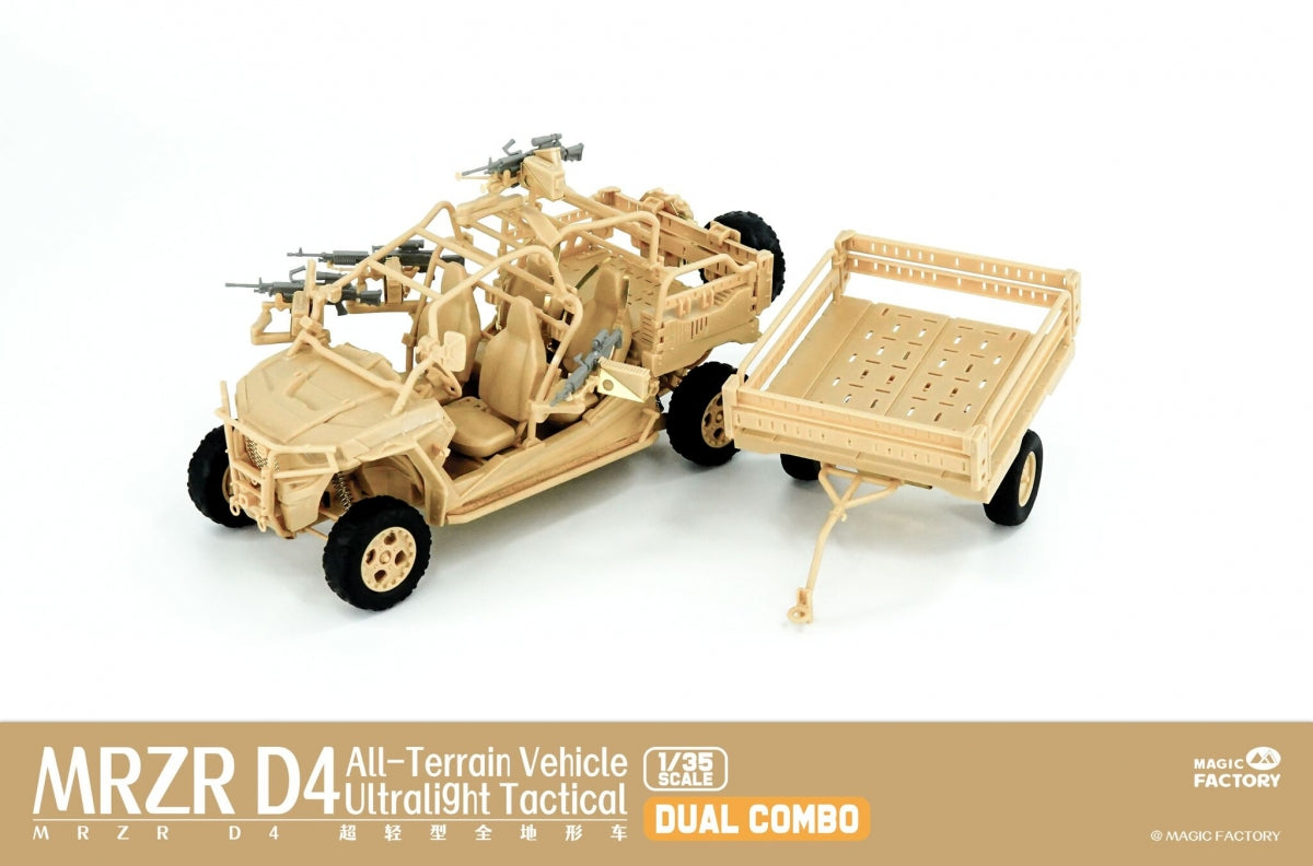 Magic Factory 2005 MRZR D4 Ultralight Tactical All-Terrain Vehicle 1/35 – Bild 4