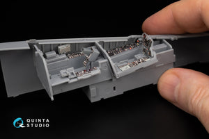 Quinta Studio QD+48449 F-4G late 3D-Printed &amp;amp; colored Interior on decal paper (Zoukei Mura SWS) (with 3D-printed resin parts) 1/48 – image 9