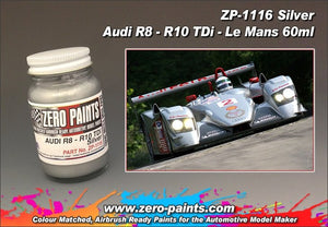 Zero Paints ZP-1116 Audi R8-R10 TDi Silver Le Mans Paint 60ml – image 3