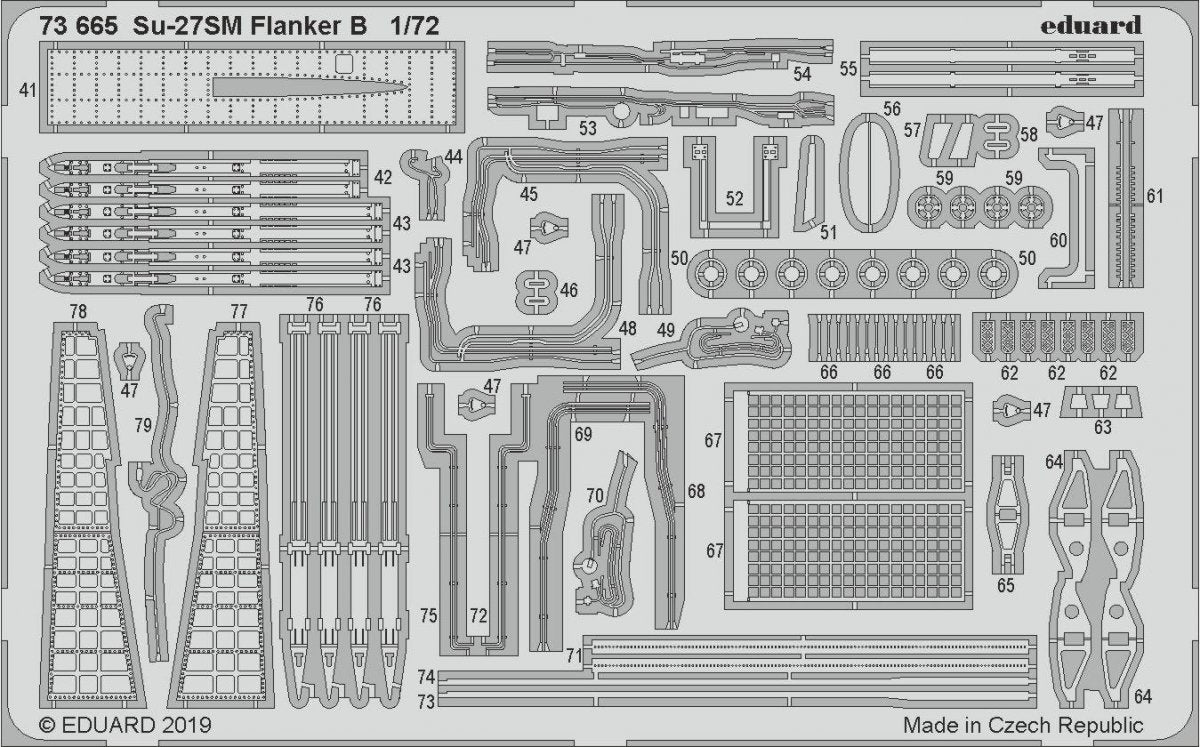 Eduard 73665 Su-27SM Flanker B 1/72 ZVEZDA – image 2
