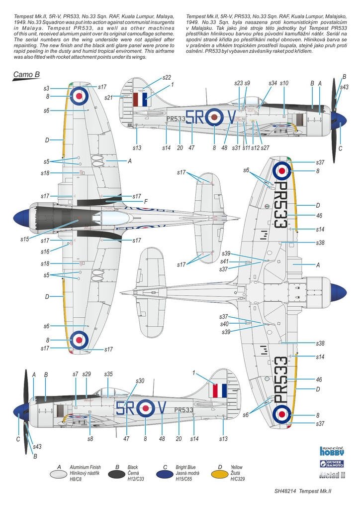 Special Hobby 48214 Tempest Mk.II Hi-Tech 1/48 – imagen 3