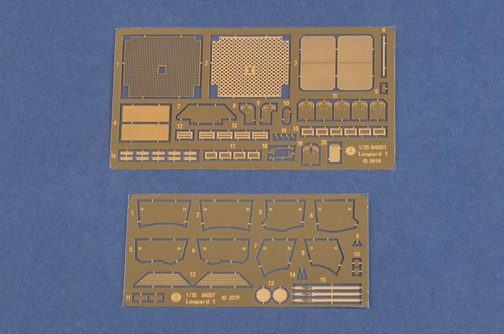 Hobby Boss 84557 Leopard C2 MEXAS with TWMP Track Width Mine Plow 1/35 – Bild 6