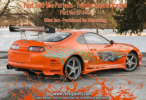 Zero Paints ZP-1413 Fast and the Furious Toyota Supra Orange Pearl Paint 60ml – image 2