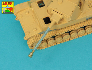 Aber 48L-46 German 75 mm Barrel for KwK 40 L/48 1/48 – image 3