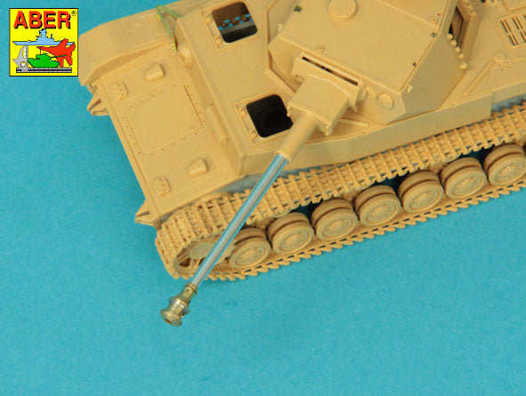 Aber 48L-46 German 75 mm Barrel for KwK 40 L/48 1/48 – image 3