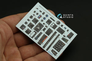 Quinta Studio QD32103 He 219 3D-Printed &amp;amp; colored Interior on decal paper ( ZM SWS ) 1/32 – image 10