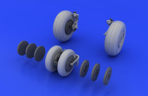 Eduard 648037 MiG-29 wheels 1/48 (Eduard, Academy) – obrázek 3