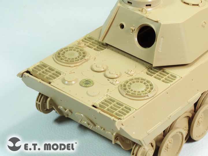 ET Model EA35-112 WWII German Panther D Engine Grill Mesh For TAMIYA 35345 1/35 – image 2