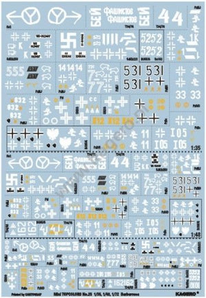 Kagero 15025 Barbarossa 1941 (decal) EN/PL – image 6