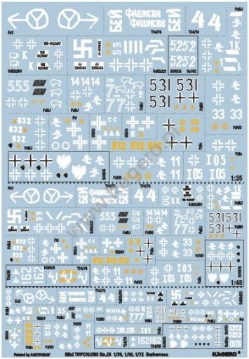 Kagero 15025 Barbarossa 1941 (decal) EN/PL – image 6