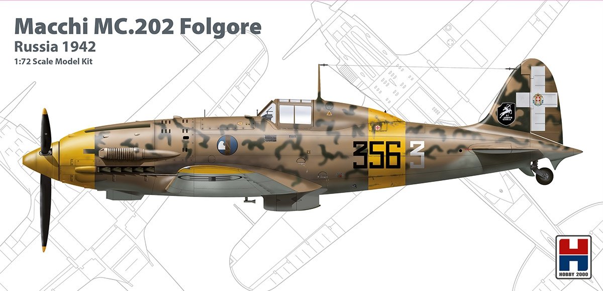 Hobby 2000 72007 Hobby 2000 72007 Macchi MC.202 Russia 1942 1/72