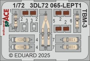 Eduard 3DL72065 TBM-3 SPACE HOBBY BOSS 1/72 – immagine 3