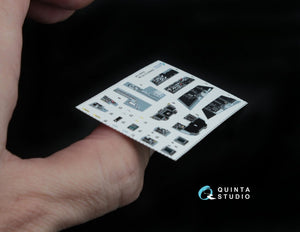 Quinta Studio QD48040 F/A-18С (late) 3D-Printed &amp;amp; coloured Interior on decal paper (for Kinetic) 1/48 – zdjęcie 7