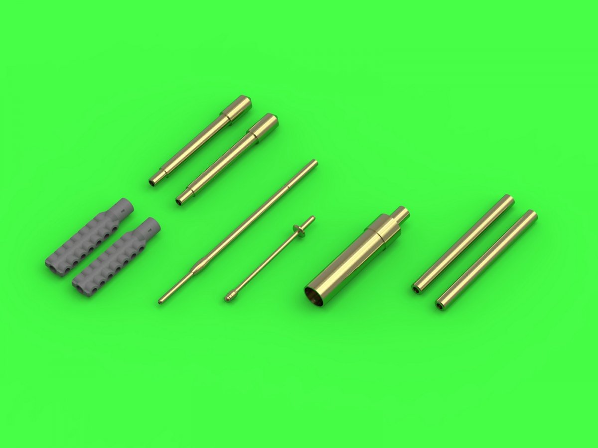 Master AM-48-147 Do 335 B-2 – detail set – MG 151, MK-103 tip, FuG 25a antenna, pitot tube (1/48)