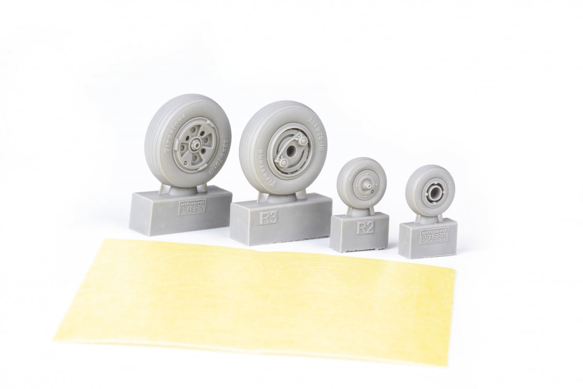 Eduard 648996 Gannet wheels AIRFIX 1/48 – imagen 5