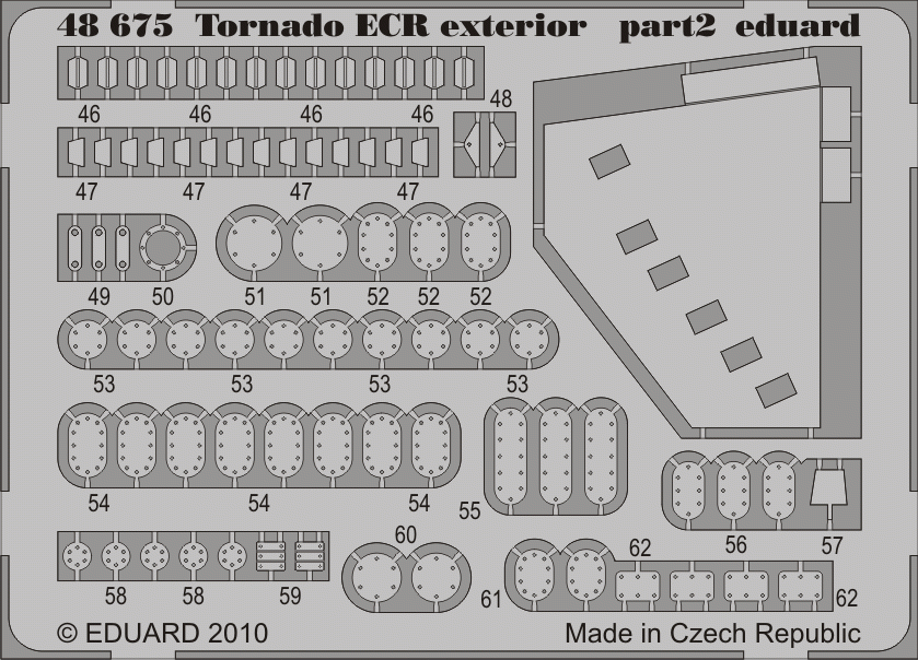 Eduard 48675 Tornado ECR exterior 1/48 Hobby Boss – Bild 2