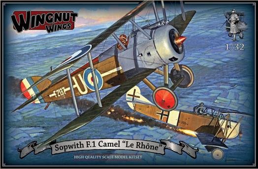 Wingnut Wings 32071 Sopwith F.1 Camel "Le Rhone" 1/32