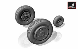 Armory Models AW72013 Yakovlev Yak-141 Freestyle wheels 1/72 – obrázek 3