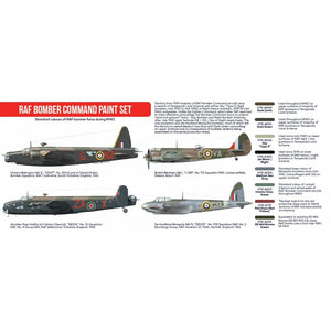 Hataka HTK-AS102 RAF Bomber Command paint set (8x17ml) – image 3