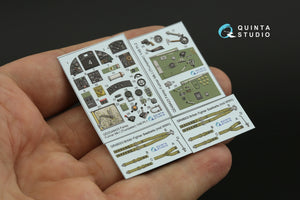 Quinta Studio QD48423 Fairey Fulmar Mk.I 3D-Printed &amp;amp; colored Interior on decal paper (Trumpeter) 1/48 – image 3
