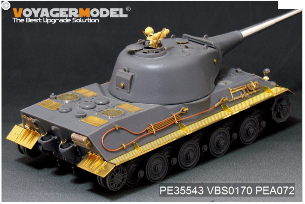 Voyager Model PE35543 WWII German Pz.Kpfw.VII lowe Super Heavy tank For Amusing hobby 35A005 1/35 – image 2