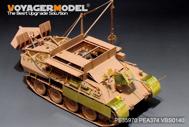 Voyager Model PE35970 WWII German Bergepanther Ausf.A (Late type,Panther G tool holders) Basic For MENG SS-015 1/35 – zdjęcie 8