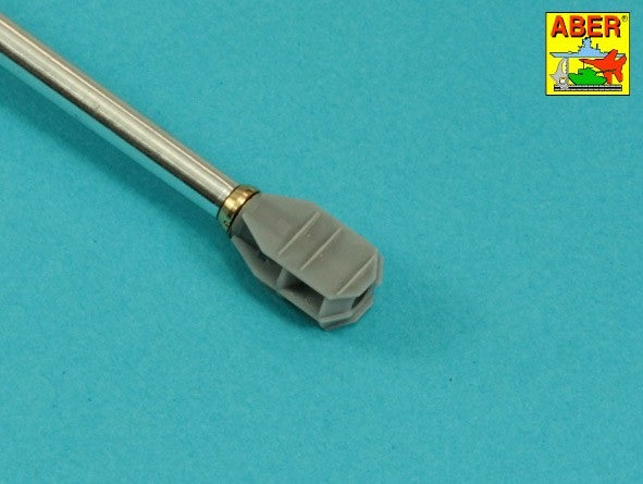 Aber 35L-120 105mm D1504 L/44 barrel with muzzle brake for Israeli Sherman M51 1/35 – obrázek 11