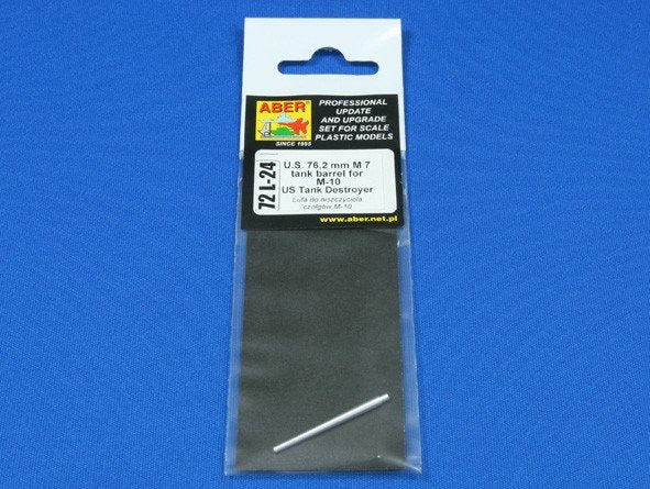 Aber 72L-24 76.2mm M7 tank barrel for M10 US tank destroyer 1/72 – Bild 3