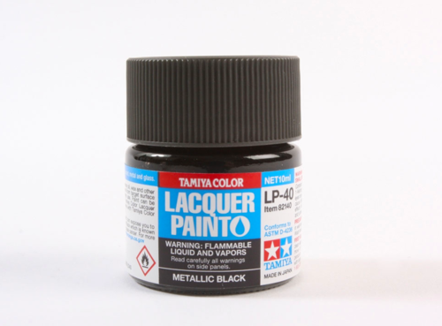 Tamiya 82140 LP-40 Metallic black 10ml – image 3