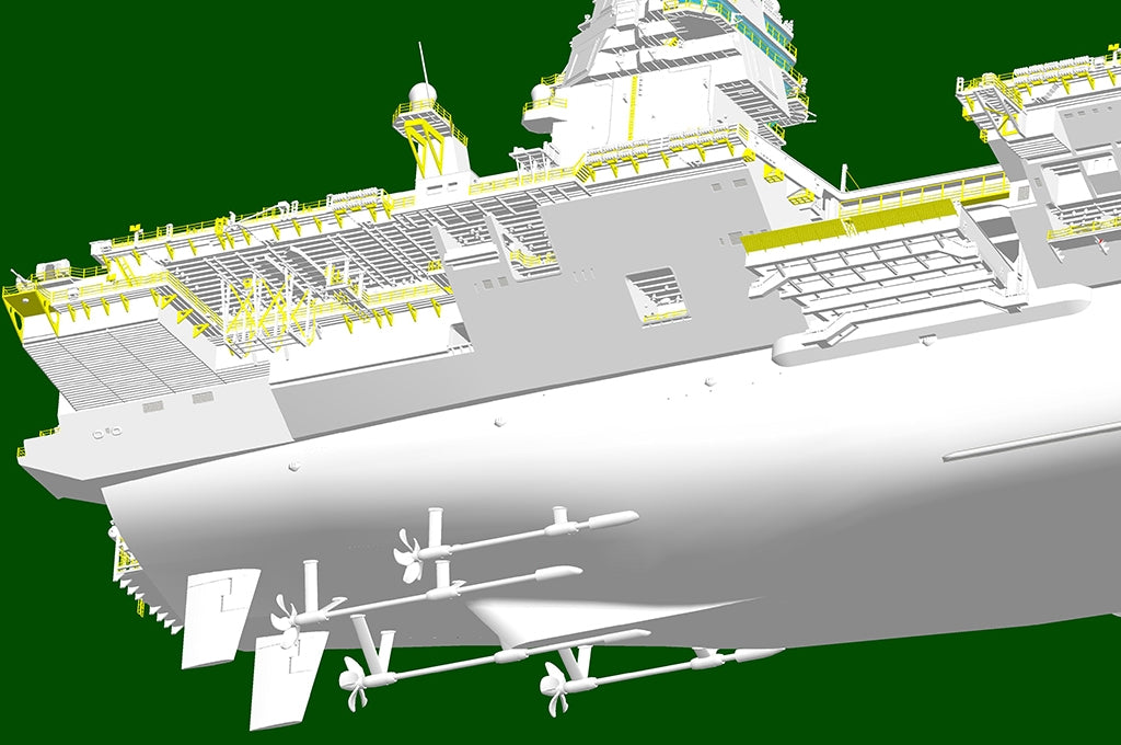Trumpeter 05638 USS Gerald R.Ford CVN-78 1/350 – Bild 13