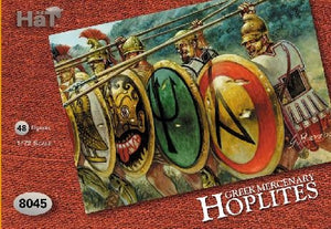 Hat 8045 Greek Marcenary Hoplites 1/72