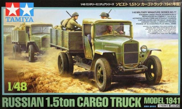 Tamiya 32577 Camion cargo russe de 1,5 tonne, modèle 1941 (1/48) 