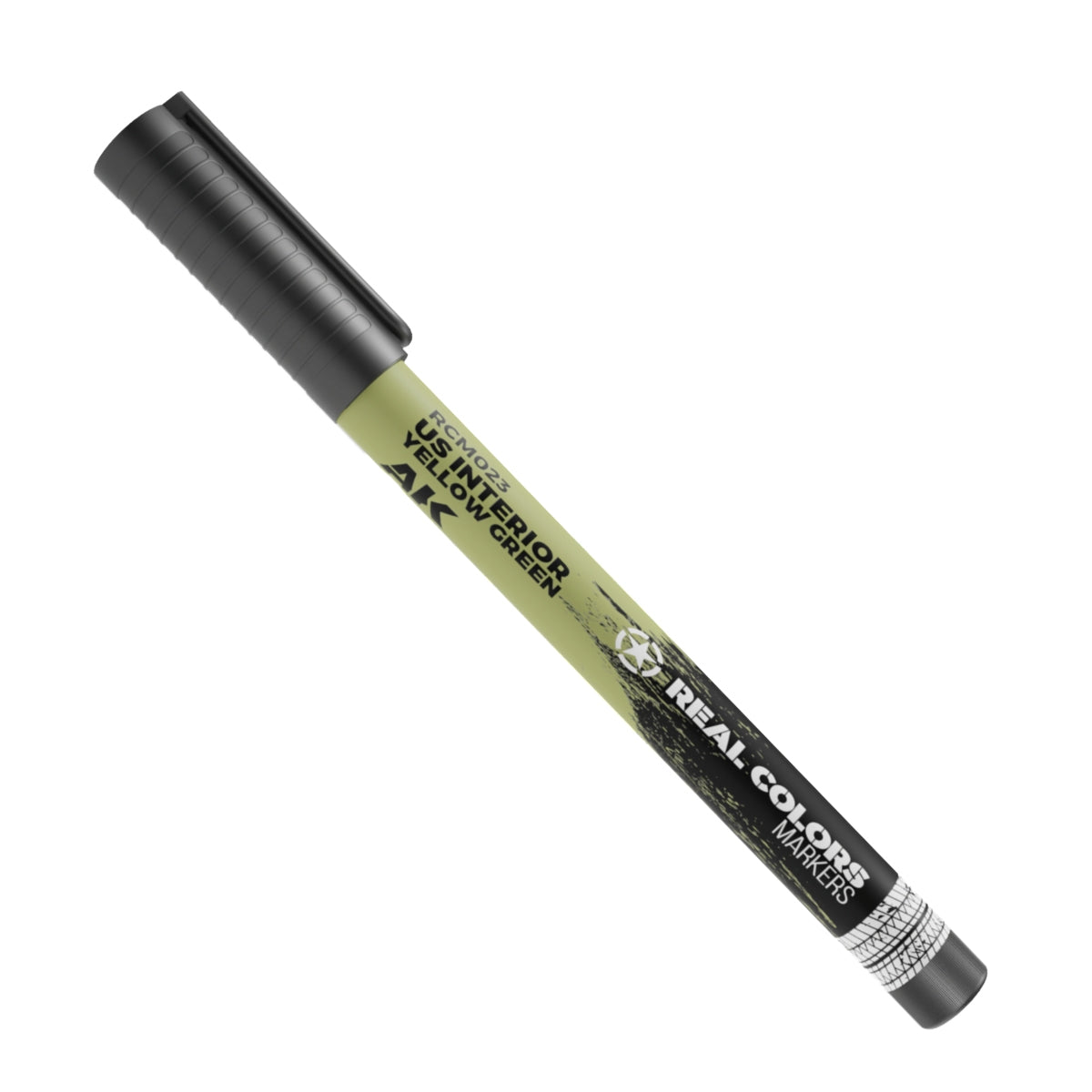AK Interactive RCM023 US INTERIOR YELLOW GREEN – RC MARKER – zdjęcie 2