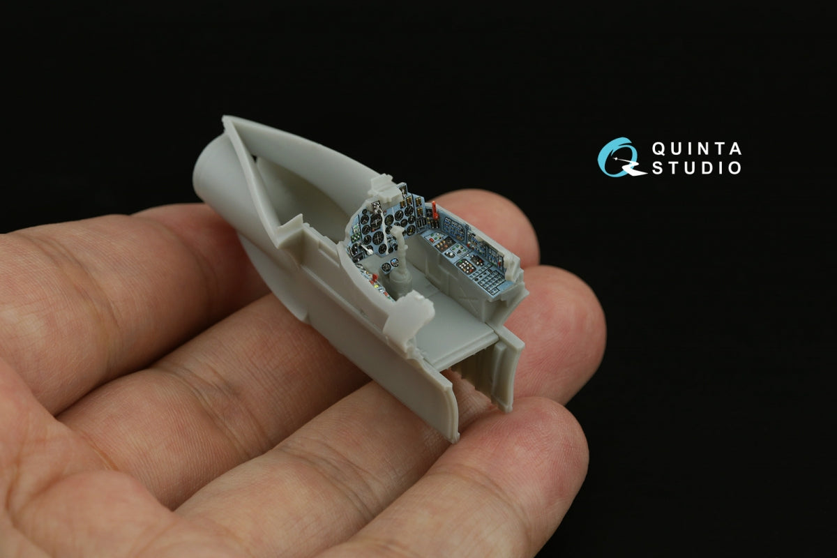 Quinta Studio QD+72168 Su-17M3 3D-Printed colored Interior on decal paper (Modelsvit) (with 3D-printed resin part) 1/72 – imagen 8