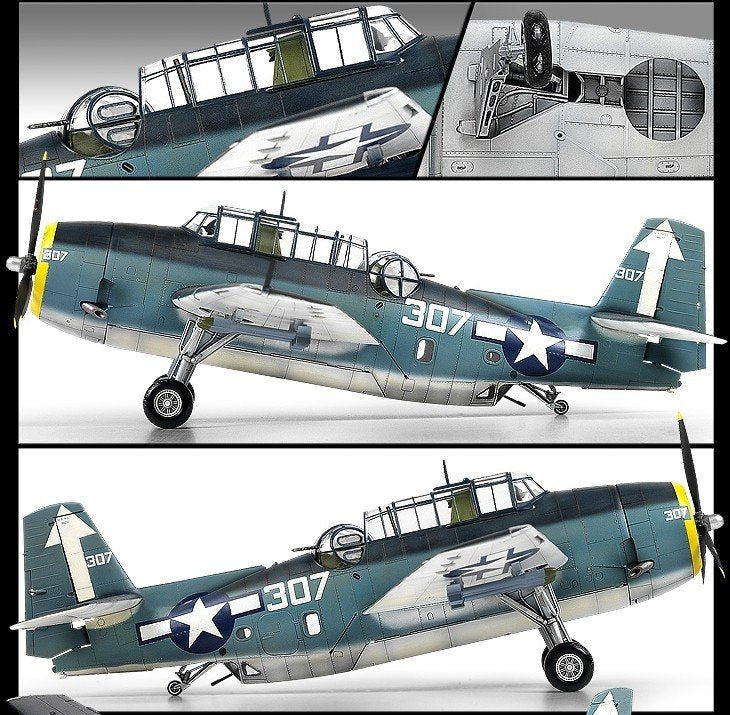 Academy 12285 TBM-3 (USS Bunker Hill) 1/48 – image 2