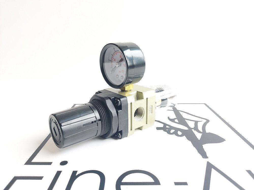 Fine Art FA-20T 3l oil-free compressor with filter and reducer Premium Line (S5000) – image 2